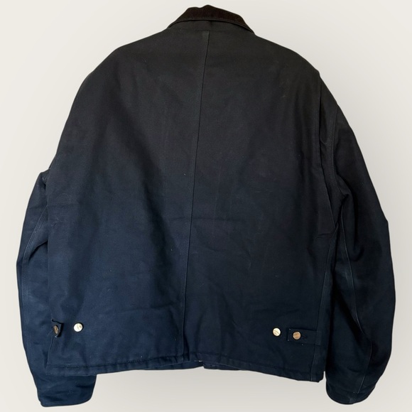 Carhartt J002 Black Arctic Traditional Jacket - Quilt Lined Size XLT - Picture 2 of 6